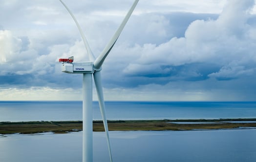 Eine Windkraftanlage. Foto: Vestas Eine Windkraftanlage. Foto: Vestas